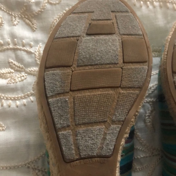 Naturalizer Slingback Sandals Multi Blue Size 8.5 - Picture 6 of 6